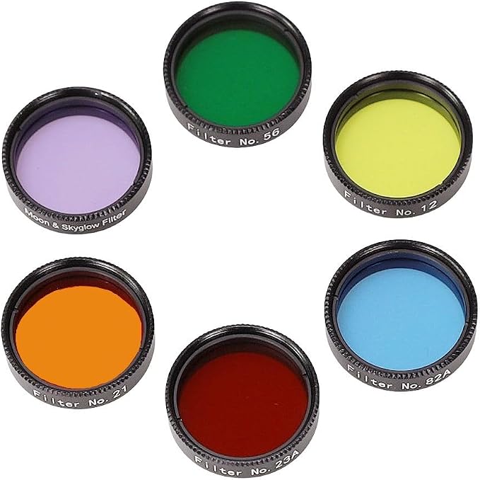 1.25" Telescope Eyepiece Filter Set Telescope Accessories Filters Kit - Image 3