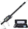 Kynup Digital Caliper, 8 Inch Micrometer Caliper Tool, Vernier Caliper with Stainless Steel Body, Large LCD Screen, Auto - Off Feature, Inch Metric Fraction Conversion (200mm)