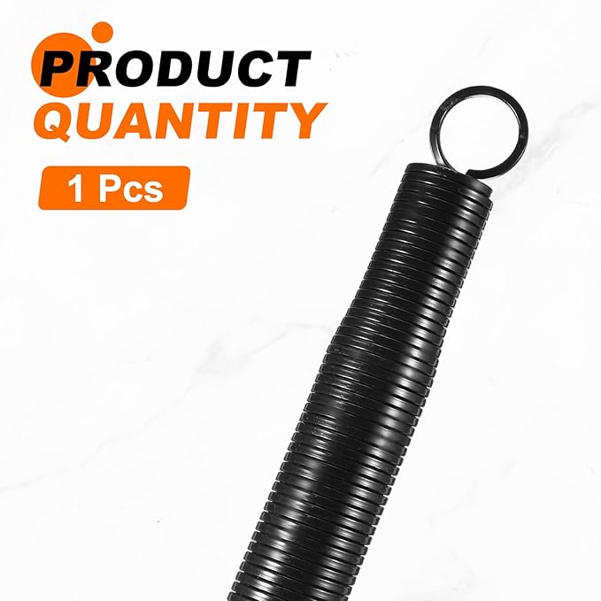 HARFINGTON PVC Spring Tube Bender 34mm OD 570mm Long A Type Conduit Pipe Bender Bending Spring for Pipe Bending Devices in Home Hydropower, Black
