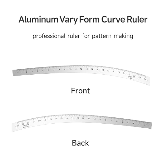 KEARING 24" Aviation Aluminum Hip Curve Ruler - Image 5