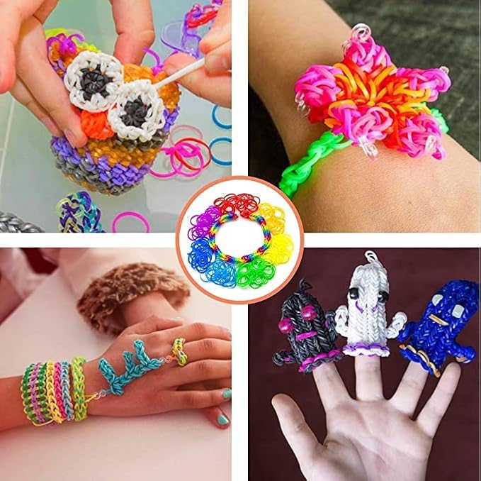 YITOHOP 12080+ Loom Bands Set, Rubber Bands - Image 5