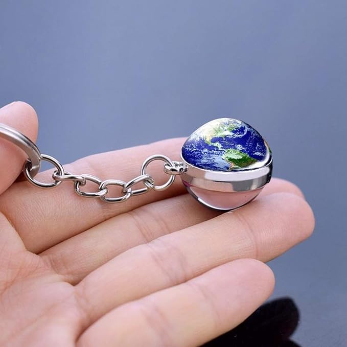 JWPavilion Solar System Planet keychain Accessories Pendant Glow In The Dark - Image 3