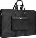Nicpro Large Art Portfolio Bag 35 x 43 Inches Waterproof Nylon Artist Storage by Nicpro