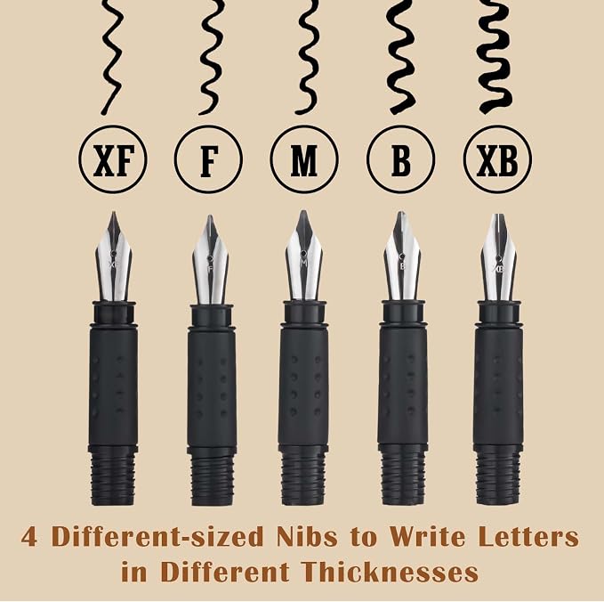 Falling in Art 34Pcs Calligraphy Pen Set, Calligraphy Kit - Image 3