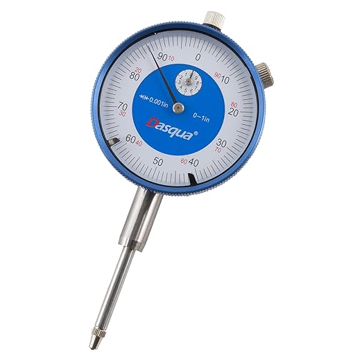 Dasqua 5122-4211 0-1" Dial Indicator with Magnetic Back