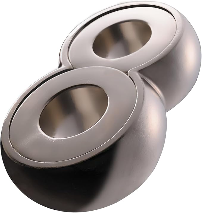 BePuzzled | Infinity Hanayama Metal Brainteaser Puzzle Mensa Rated Level 6 - Image 2