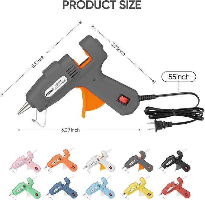 ROMECH 20W Mini Hot Glue Gun - Image 4