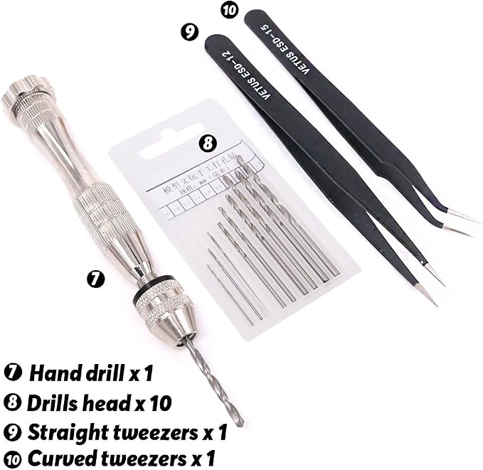 27Pcs Modeler Basic Tools Craft Set Hobby Building Tools Kit - Image 4