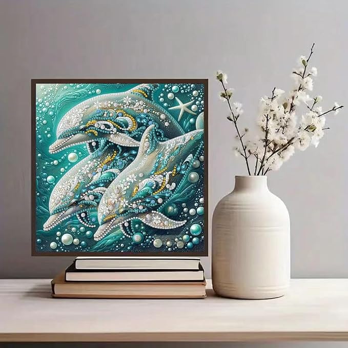 Dolphin Animal Diamond Art Kits - Image 5