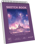 Soucolor 9"x12" Sketch Book for Women, and Adults by Soucolor