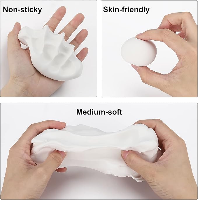 CiaraQ Air Dry Clay Kit – White Modeling Clay | - Image 3
