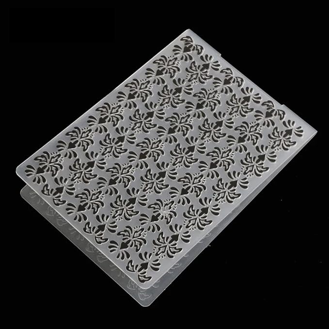 10 Styles Plastic Embossing Folder DIY Craft Template Molds Stamp Stencils - Image 8
