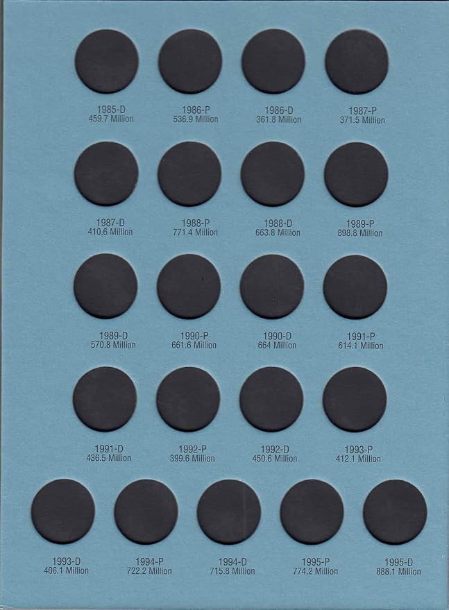 Whitman U.S. Jefferson Nickel Coin Folder 1962-1995 Volume 2 #9039 - Image 4