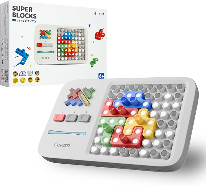 GiiKER Super Blocks STEM Toys – Pattern Matching Puzzle Game by GiiKER