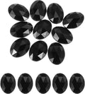 MECCANIXITY 10Pcs Acrylic Oval Gems 30x40 mm Flat Back Artificial Rhinestones by MECCANIXITY