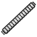 Terminal Blocks Double Row Stainless Steel 10-22 AWG Copper 600V/30A Rated 2-14 Poles Neat Circuit Solution 1 Pack TBD (14 Poles)