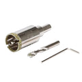 15/16inch | 24mm Diamond Hole Saw with Center Drill bit and Diamond-Coated Center Drill bit for Ceramic Glass Marble Fiberglass Granite and Porcelain Tiles by CENYB