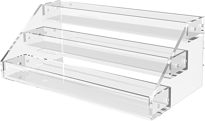 AISIDERK 12" Acrylic Riser, Shelves by AISIDERK