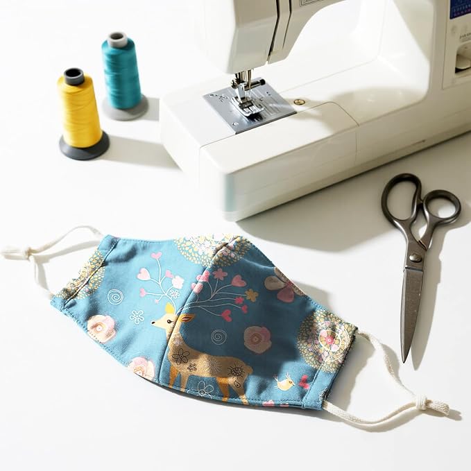 Aubliss 8pcs Fat Quarter Fabric Bundles 100% Cotton 20'' x 20'' Quilting Cotton - Image 7
