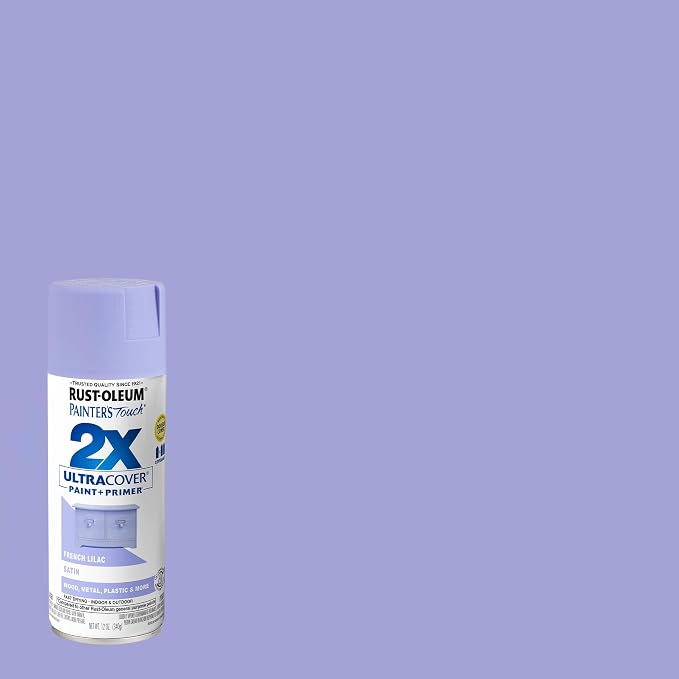 Rust-Oleum 334068 Painter's Touch 2X Ultra Cover Spray Paint, 12 oz, Satin - Image 2