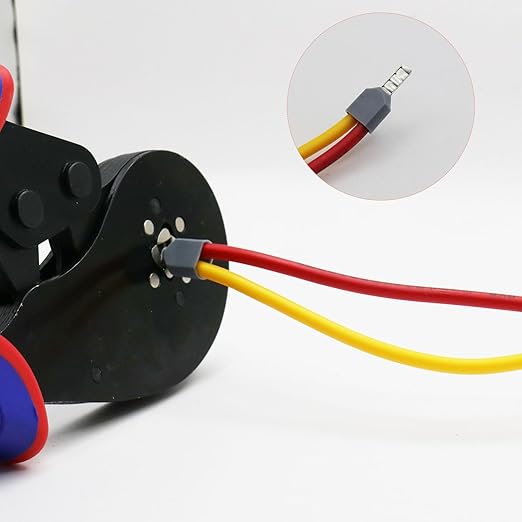 Fidioto 1200pcs Dual Barrel Ferrules Terminal Set with Ferrule Crimping Tool Kit,16-4 Crimping Plier AWG 28-5(0.08-16mm²) Self-Adjustable Ratchet Wire Crimping Tool for Wire Terminals Cables etc.