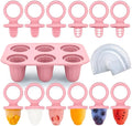 Silicone Baby Popsicle Molds for Teething Relief by YukiniYa