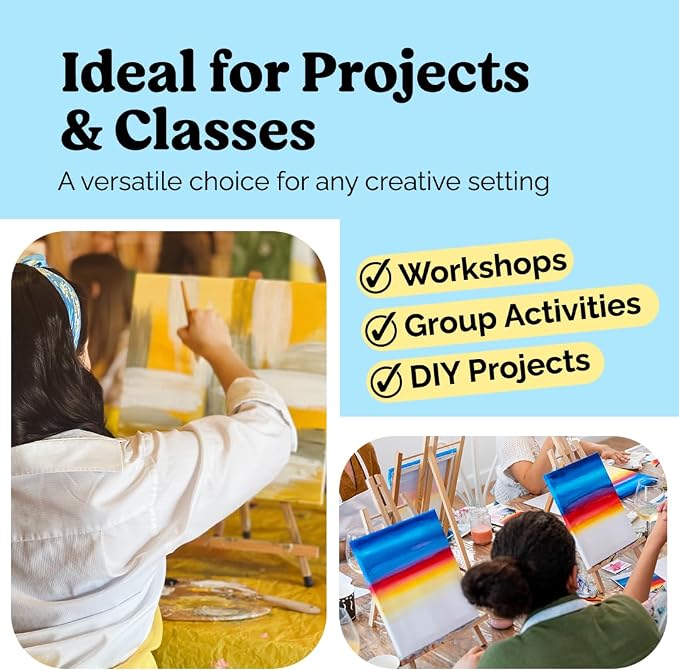 Chalkola Paint Canvases for Painting Multipack - Image 8