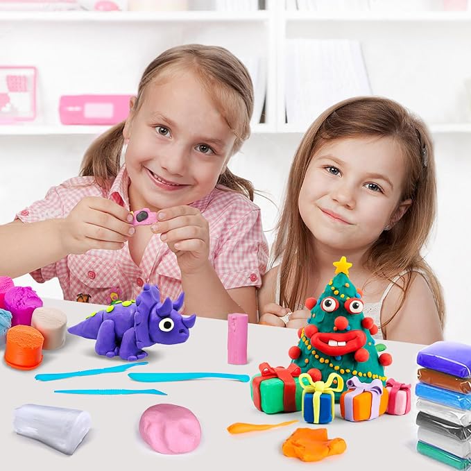 ESSENSON Air Dry Clay 88 Colors, Modeling Magic Clay - Image 5