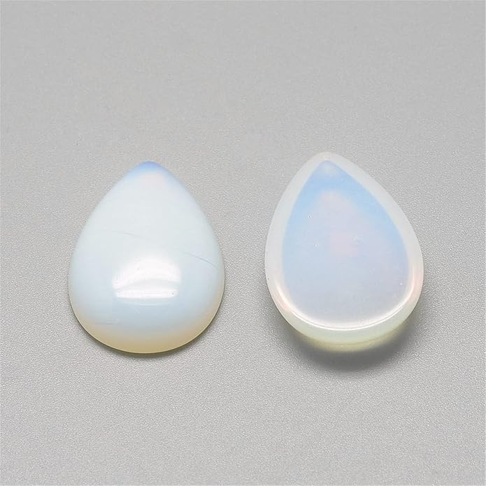 Fashewelry Natural Teardrop Flat Back Cabochons Beads - Image 2