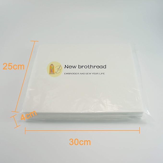 New Brothread Cut Away Machine Embroidery Stabilizer Backing 10"x12" - Image 2