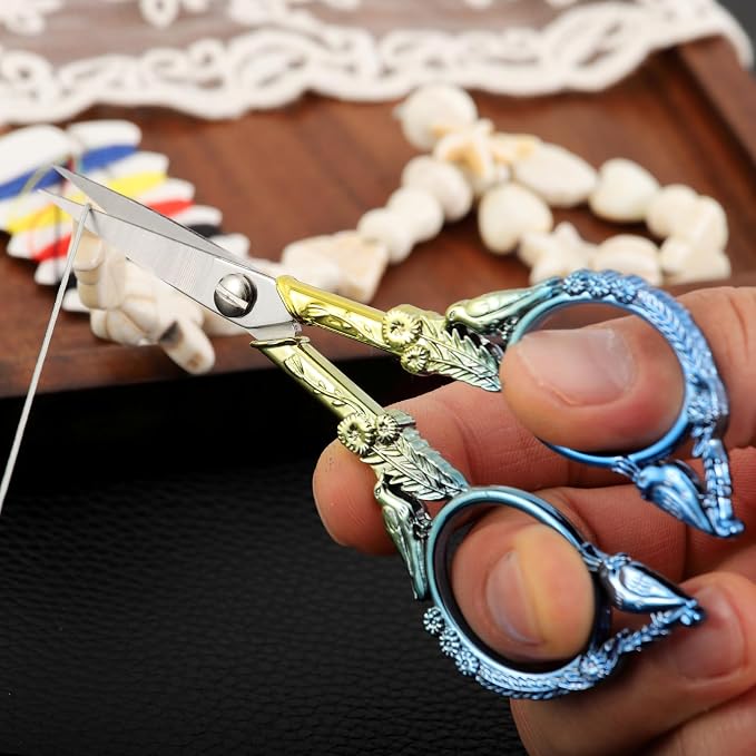 YOUGUOM Small Craft Scissors, Little Travel Sharp Embroidery Scissors All - Image 7