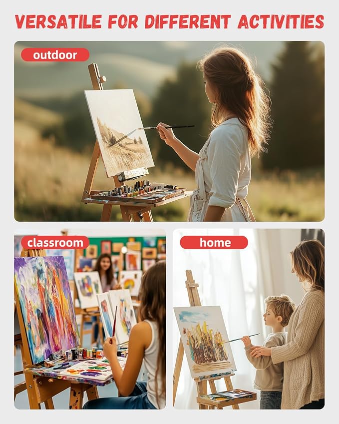 Simetufy 11 x 14 inch 12 Pack Painting Canvas Panels, Canvas Boards | Gesso - Image 8
