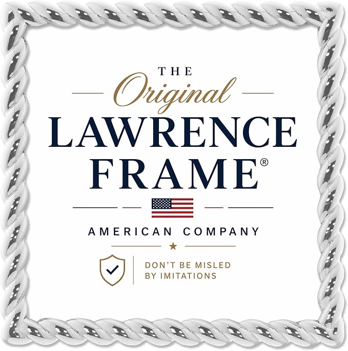 Lawrence Frames Metal Frame, Rope Design, 4x4 Square - Image 2