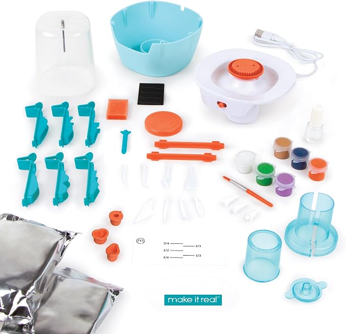 Make It Real: Mini Pottery Studio Deluxe Set - Image 6