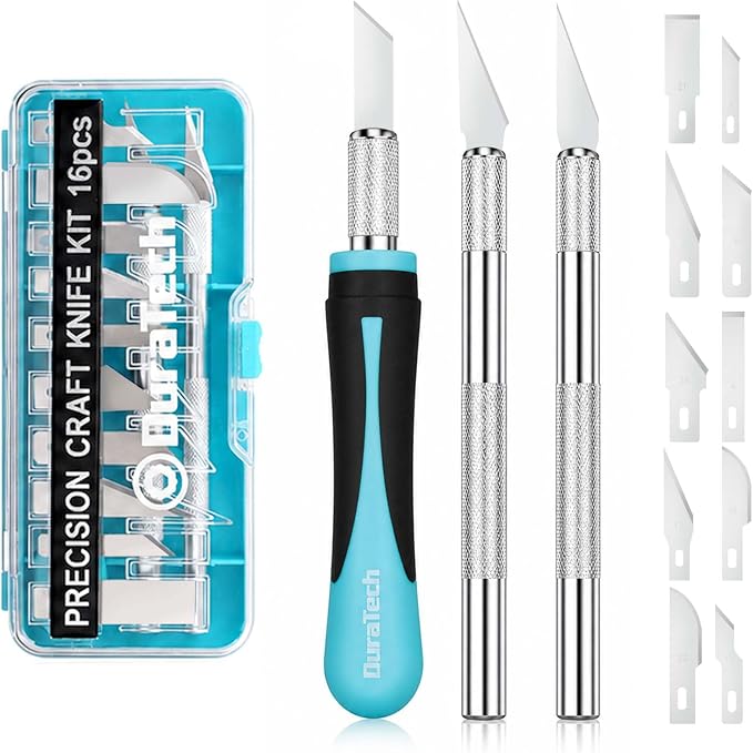 DURATECH 16-Piece Exacto Knife Set by DURATECH