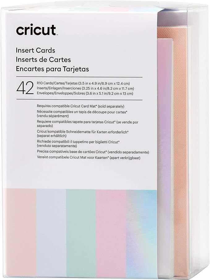 Cricut Insert Cards R10, Create Depth-Filled Birthday Cards, Thank You Cards by Unknown