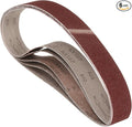6 Pcs Sanding Belts 2 x 36 Inch 60 Grit Aluminum Oxide Abrasive Sandpaper for Belt Sander Metal Grinding Wood Working Weld Rust Removal