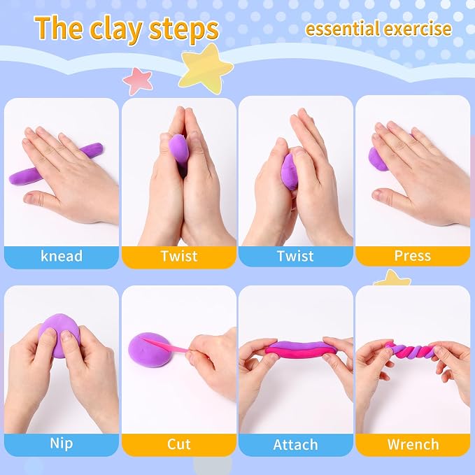 Air Dry Clay Kit, 36 Colors Modeling Clay | - Image 4