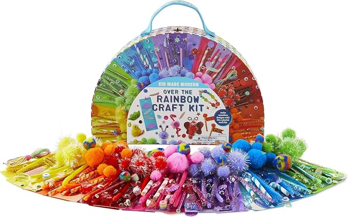 Kid Made Modern Rainbow Craft Kit, 1 EA by KidMadeModern