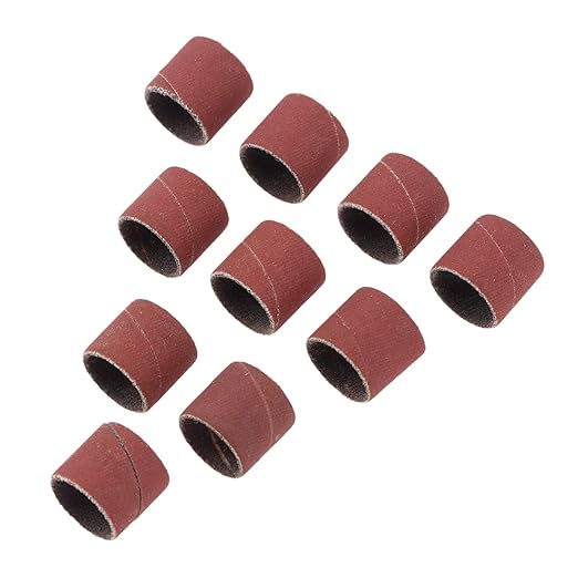 100 PCs Sanding Bands 600 Grit Drums Sleeves For DREMEL Rotary Tools 12CM