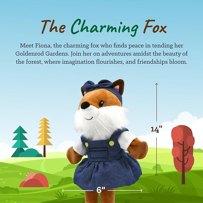 Sharewood Forest Friends Fiona The Fox Hand Puppet - Image 3