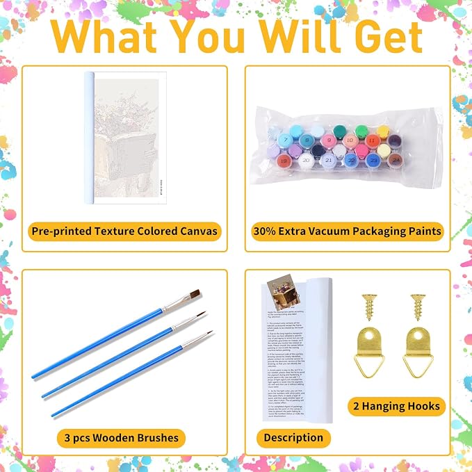 Mandun Book Paint by Numbers Kit - Image 5