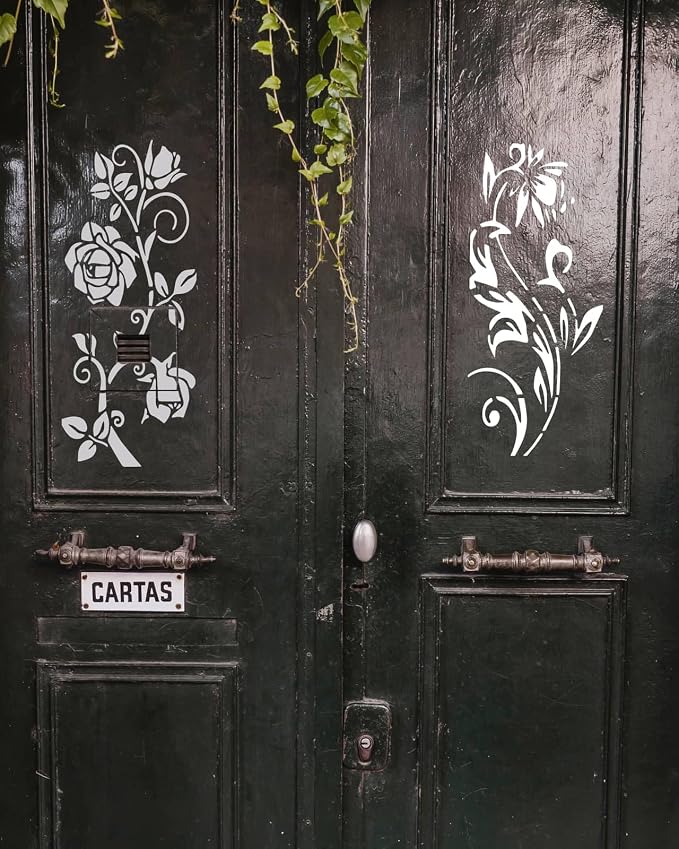 Large Flower Stencils for Painting, and Windows - Image 7