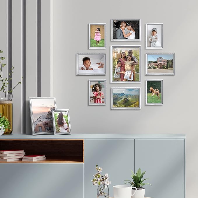 Icona Bay 4x6 Picture Frames, 6 Pack, Contemporary, Inspirations | These Icona - Image 6