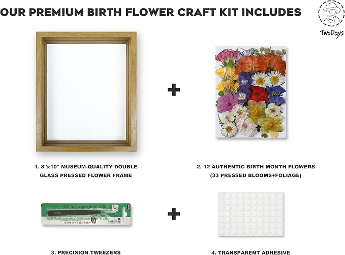 Twodays Birth Flower Mother's Day Craft Kit - Image 5