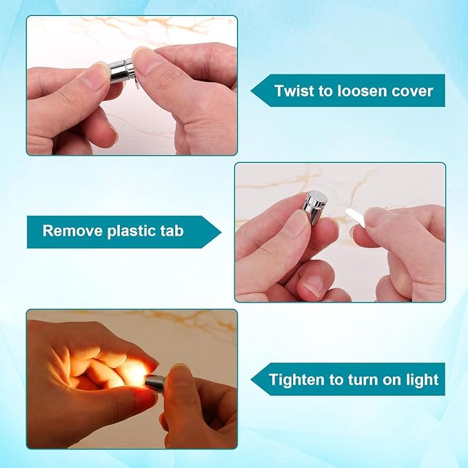 30pcs Miniature LED Lights, Warm White & Cool White Mini Electric Micro Tiny - Image 5