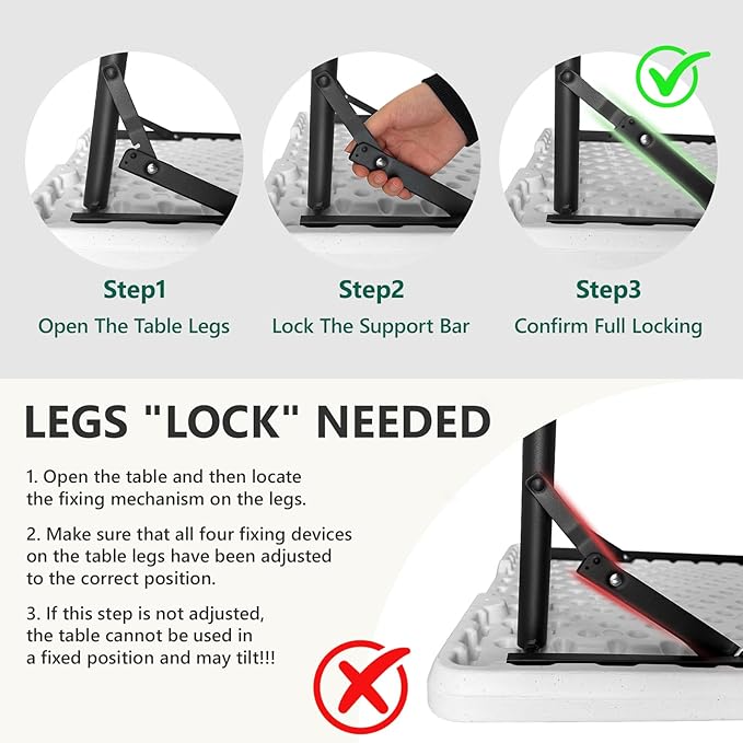 Folding Table 4ft - Image 4