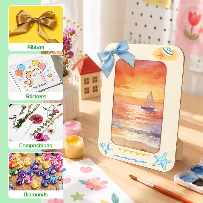 VOKOY 10 Pack Wooden Picture Frames - Image 7