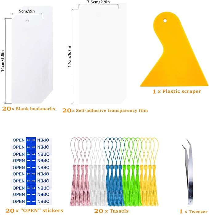 Bookmark Making Kit for Dried Flowers - Image 2