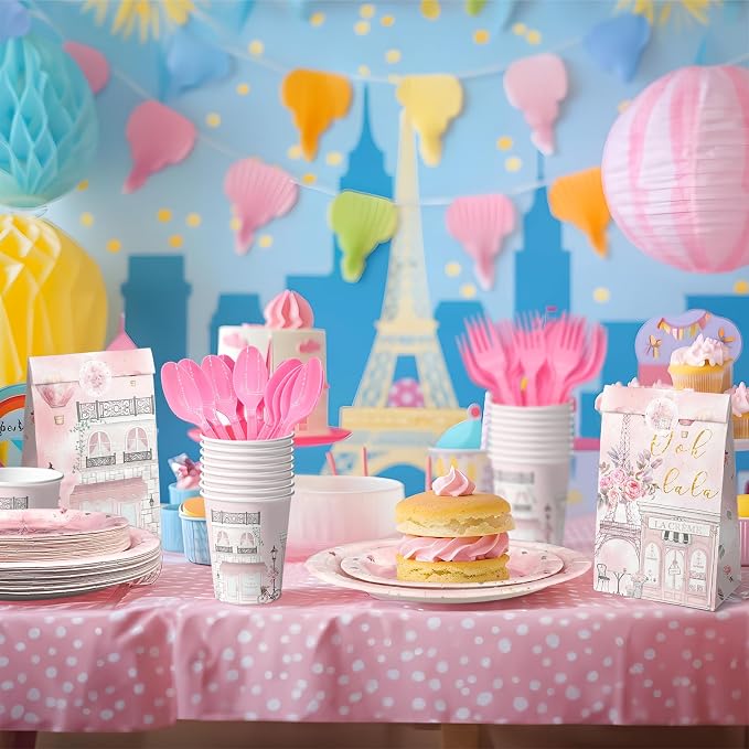 Paris Party Decorations Set - Image 5